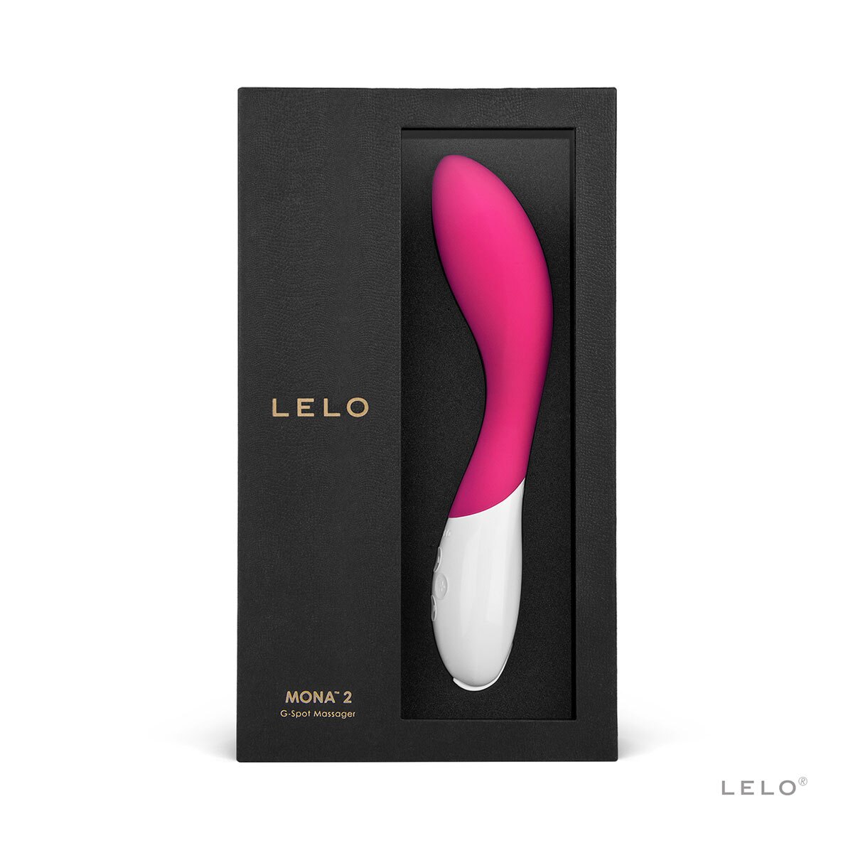 Close-up of the  LELO vibrator for texture detail