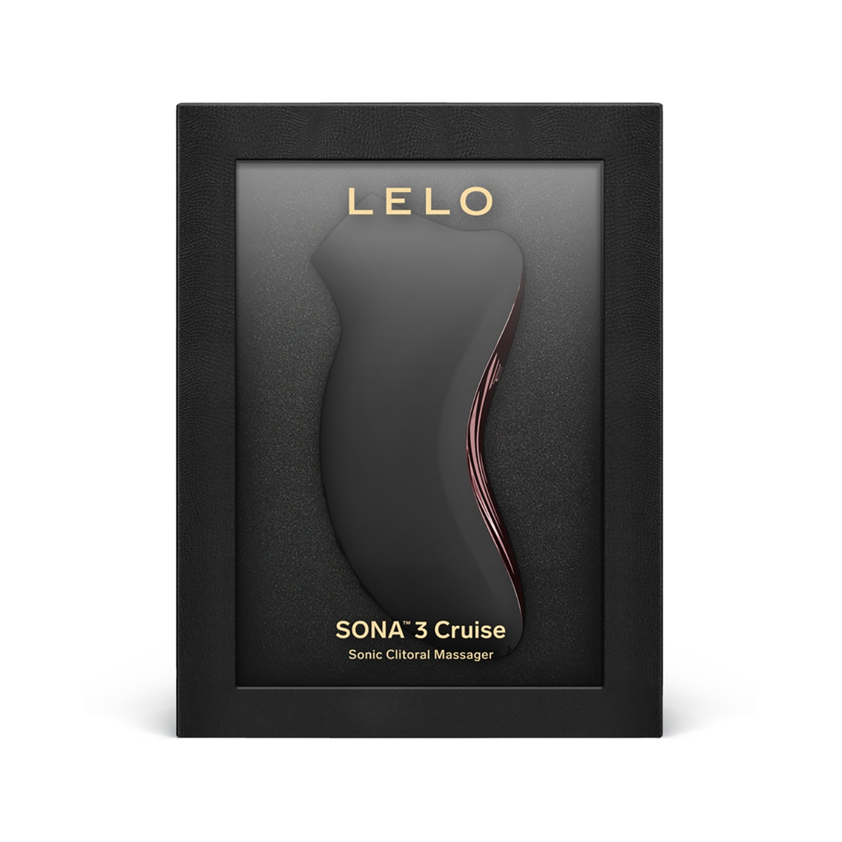 Product image of the Black LELO vibrator on clean background