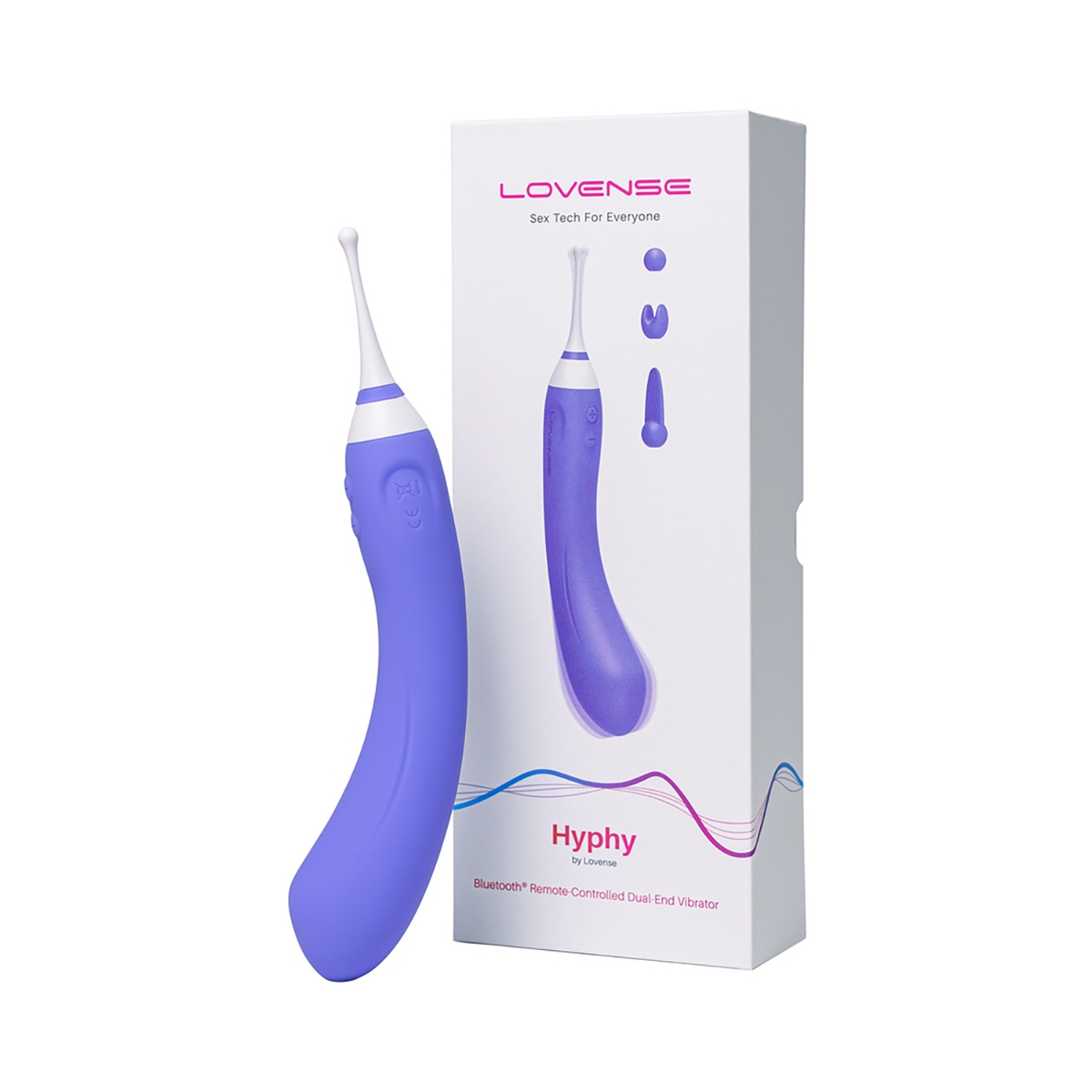 Fully assembled  Lovense vibrator with smooth exterior
