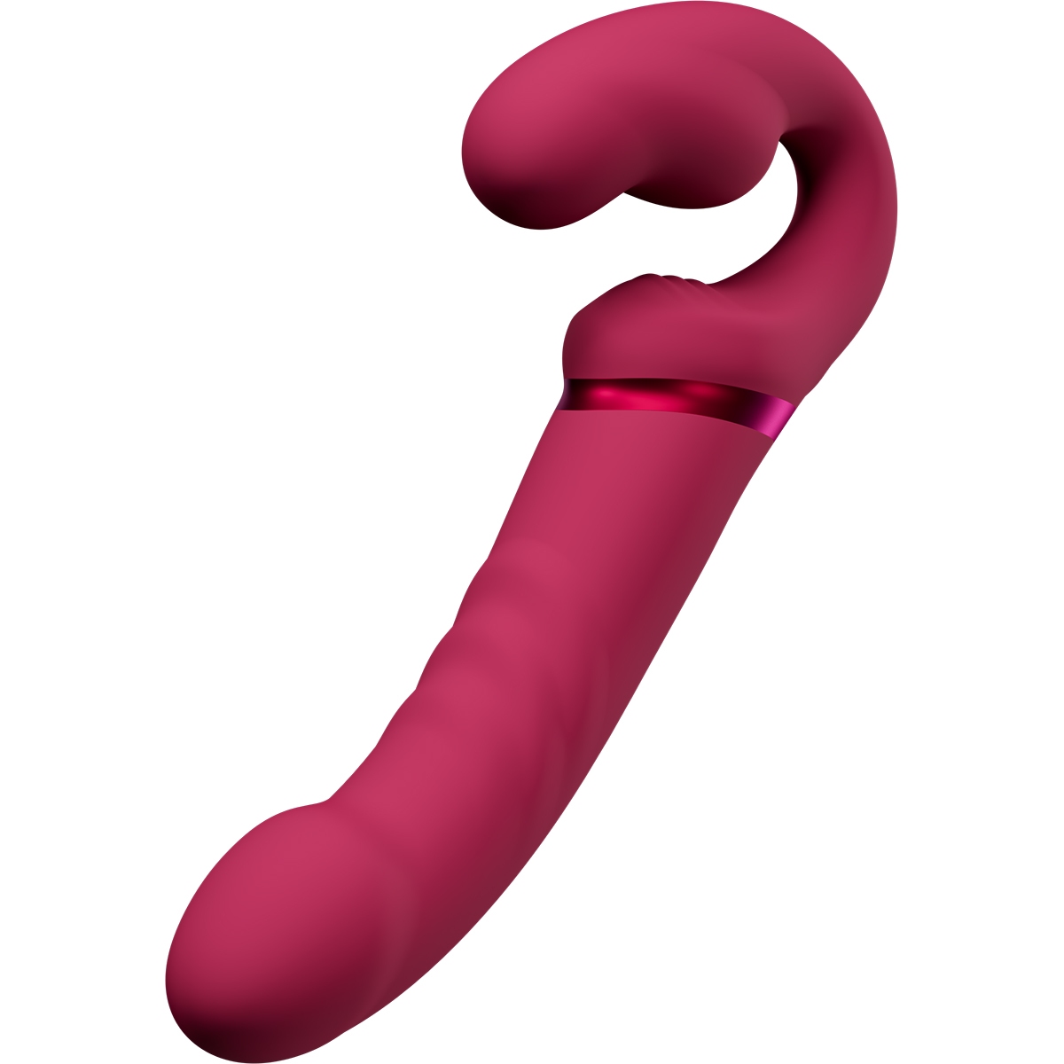 Angled view of the  Lovense vibrator designed for intimate use