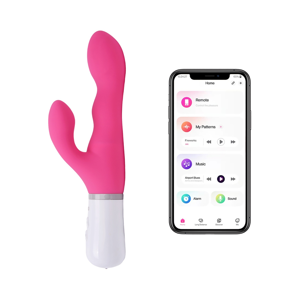 Product image of the  Lovense vibrator on clean background