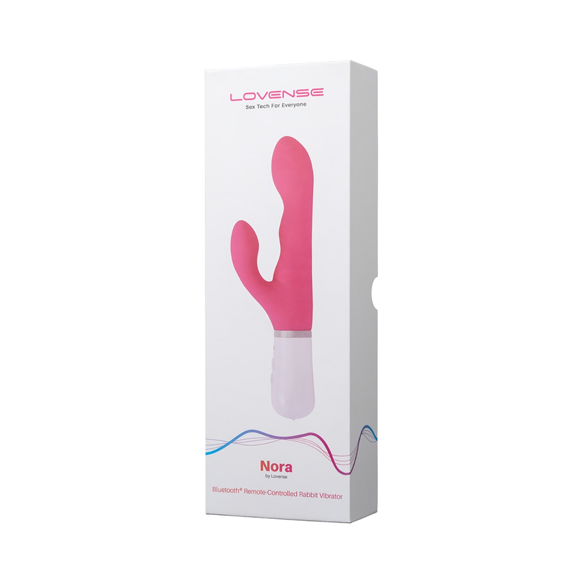 Angled view of the  Lovense vibrator designed for intimate use