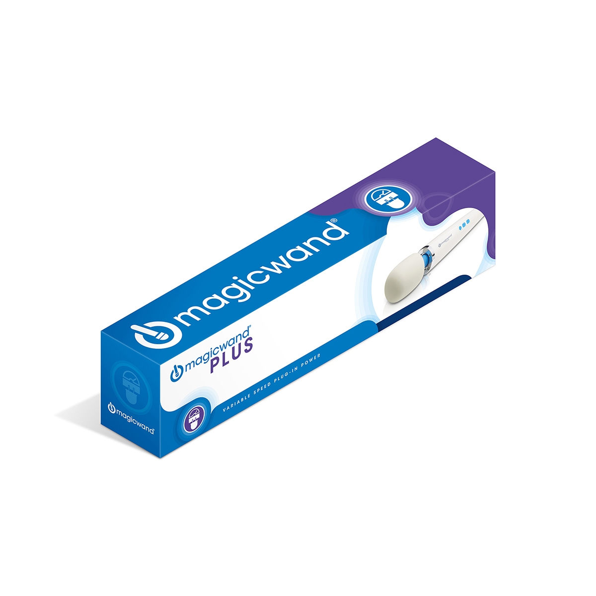 Close-up of the  Magic Wand vibrator for texture detail