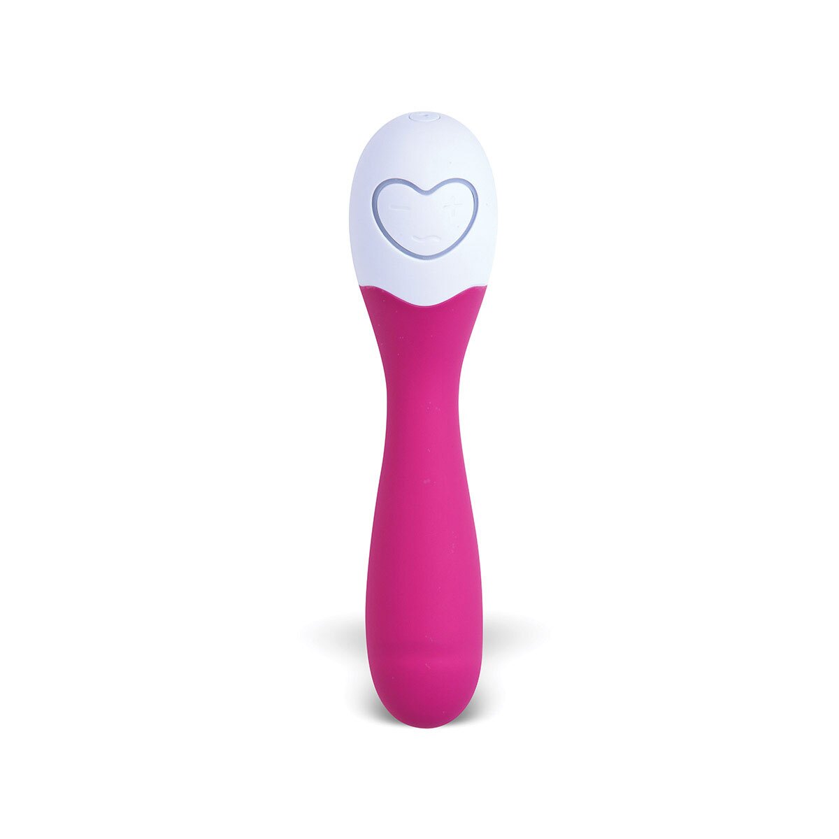 Close-up of the Pink OhMiBod vibrator for texture detail