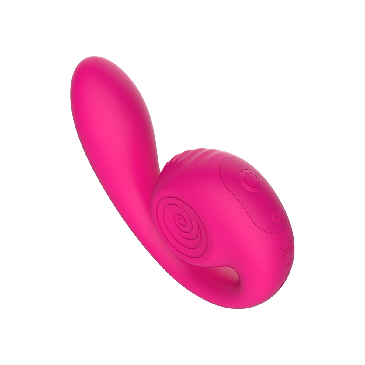 Close-up of the  Snail Vibe vibrator for texture detail