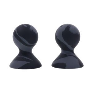 Sportsheets Vibrator SS Velvet Noir Silicone Nipple Suckers