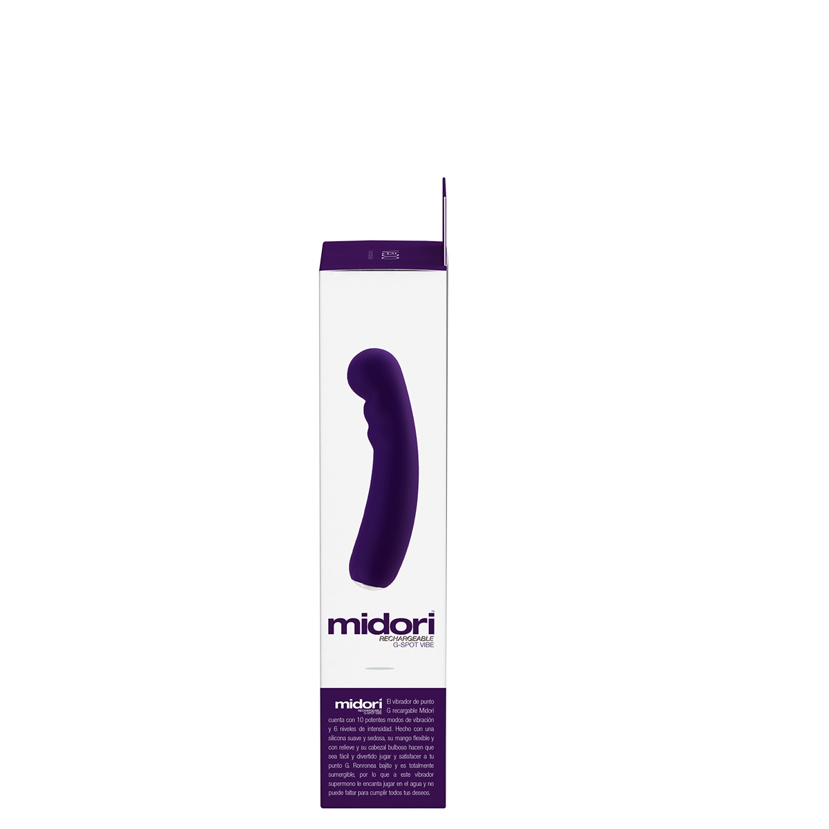 Product image of the Purple VeDO vibrator on clean background