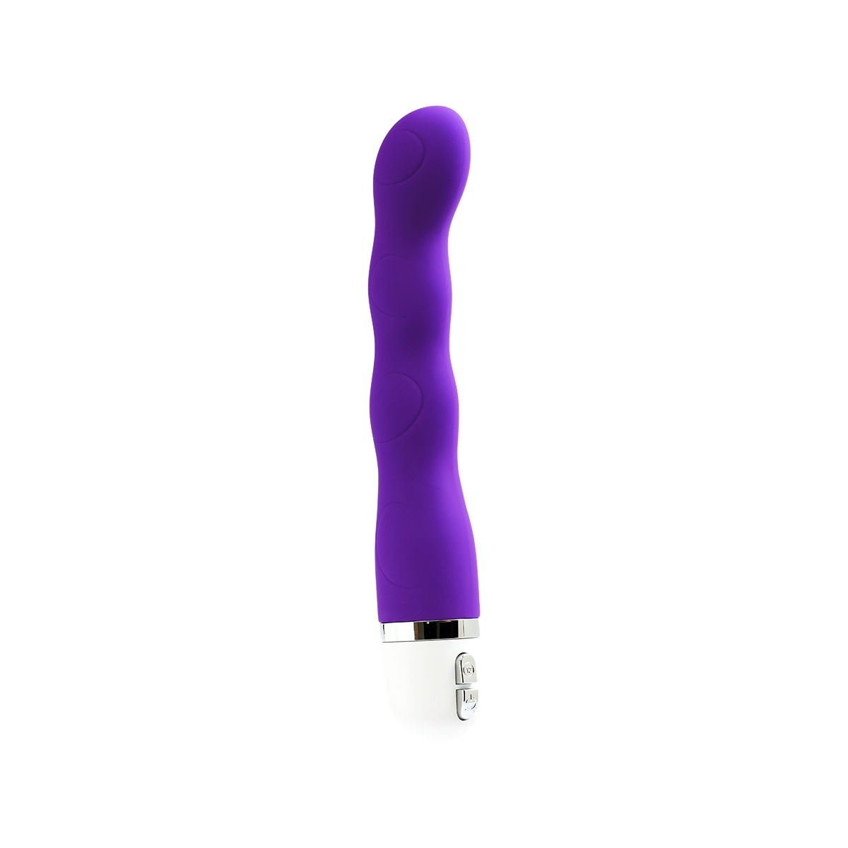 Angled view of the  VeDO vibrator designed for intimate use