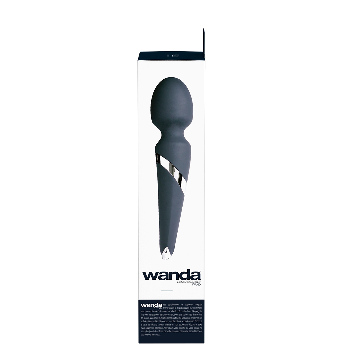 Product image of the Black VeDO vibrator on clean background