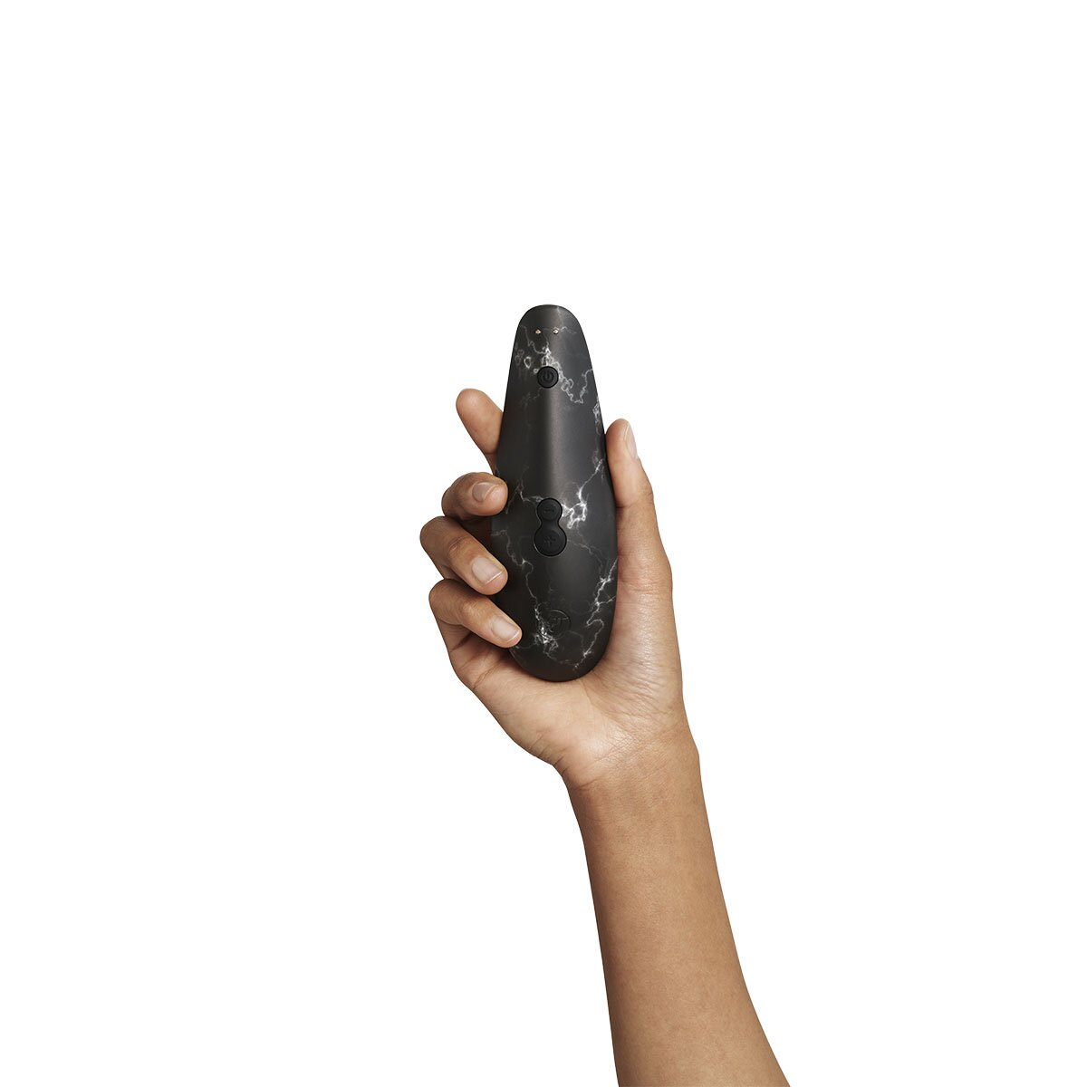 Product image of the Black Womanizer vibrator on clean background