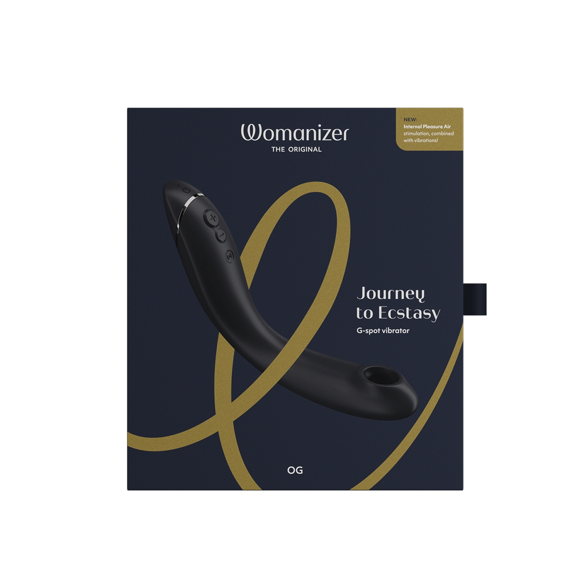 Waterproof design shown in the  Womanizer vibrator