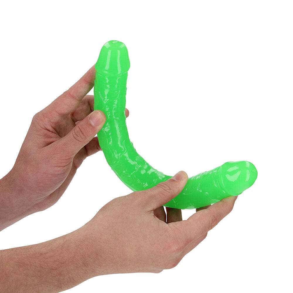 12 inch Dildo from Shots in Green designed for anal sex with Her or Him