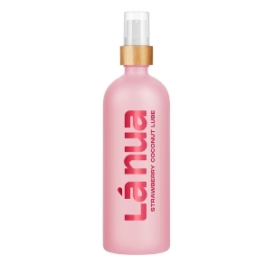 Bottle of 200 ml Water Based Lube La Nua showing clean, lightweight formula