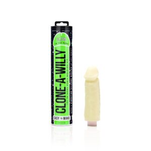 Dildo Clone-A-Willy Green DIY Vibrating Kit Glow in the Dark