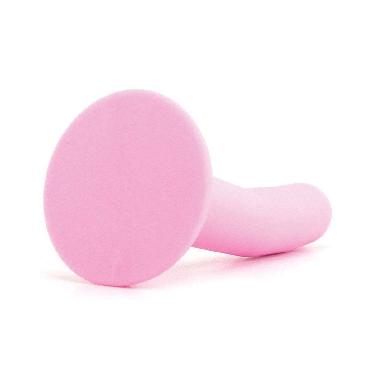 5.1 inch Dildo by Wet For Her in Light Pink shown for pegging Her or Him