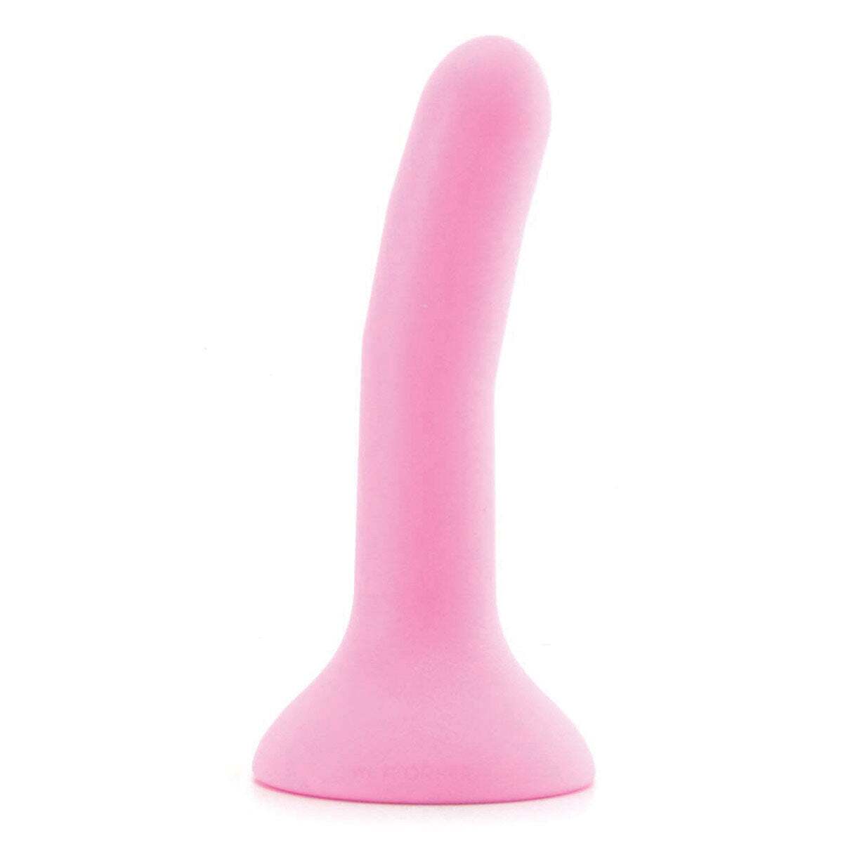 5.1 inch Dildo by Wet For Her in Light Pink shown for use by Her or Him