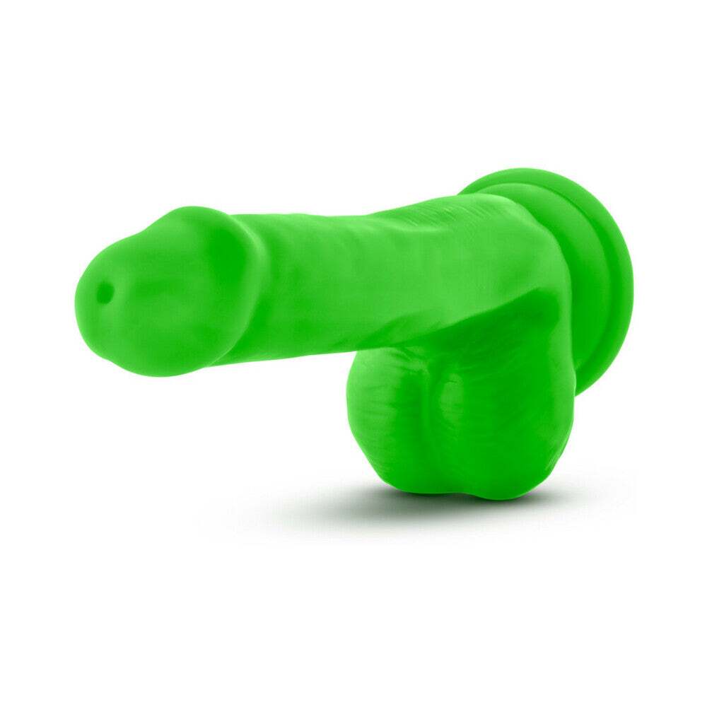 6 inch Dildo from Blush in Green designed for anal sex with Her or Him