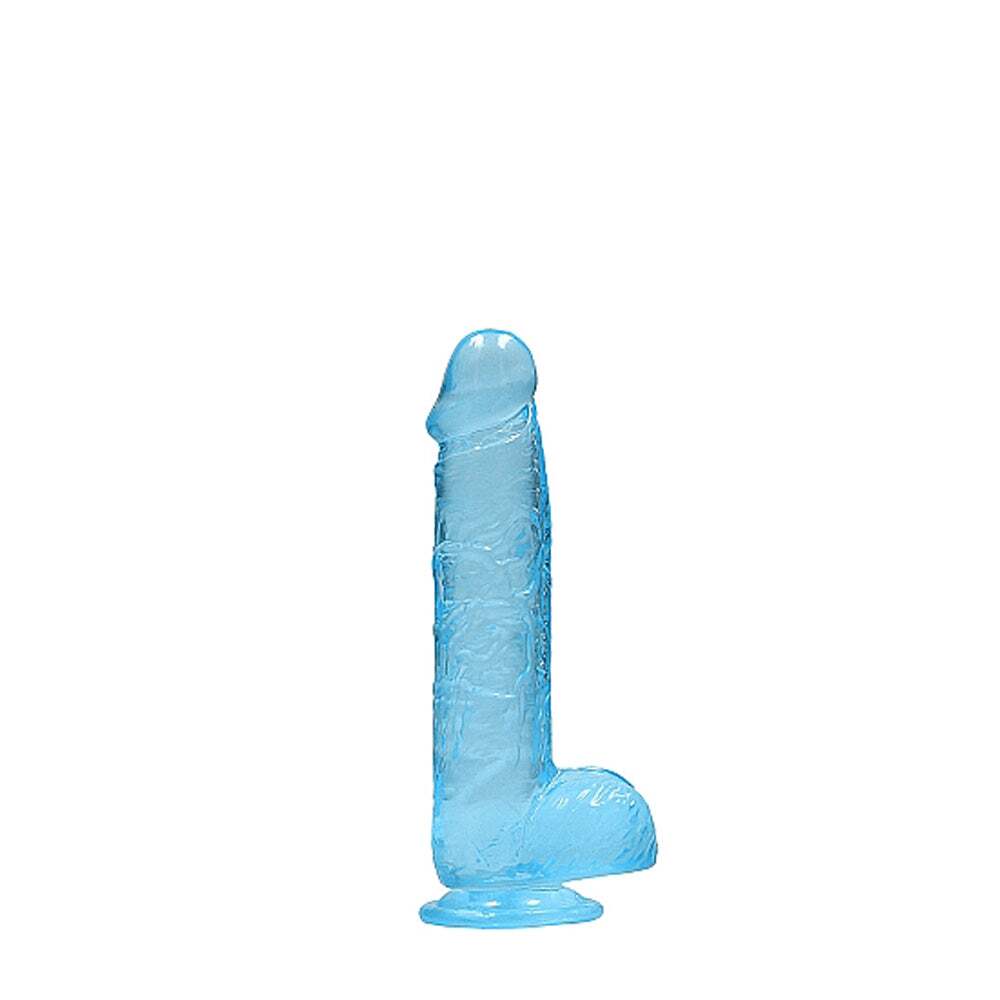 6 inch Dildo from Shots in Blue designed for anal sex with Her or Him