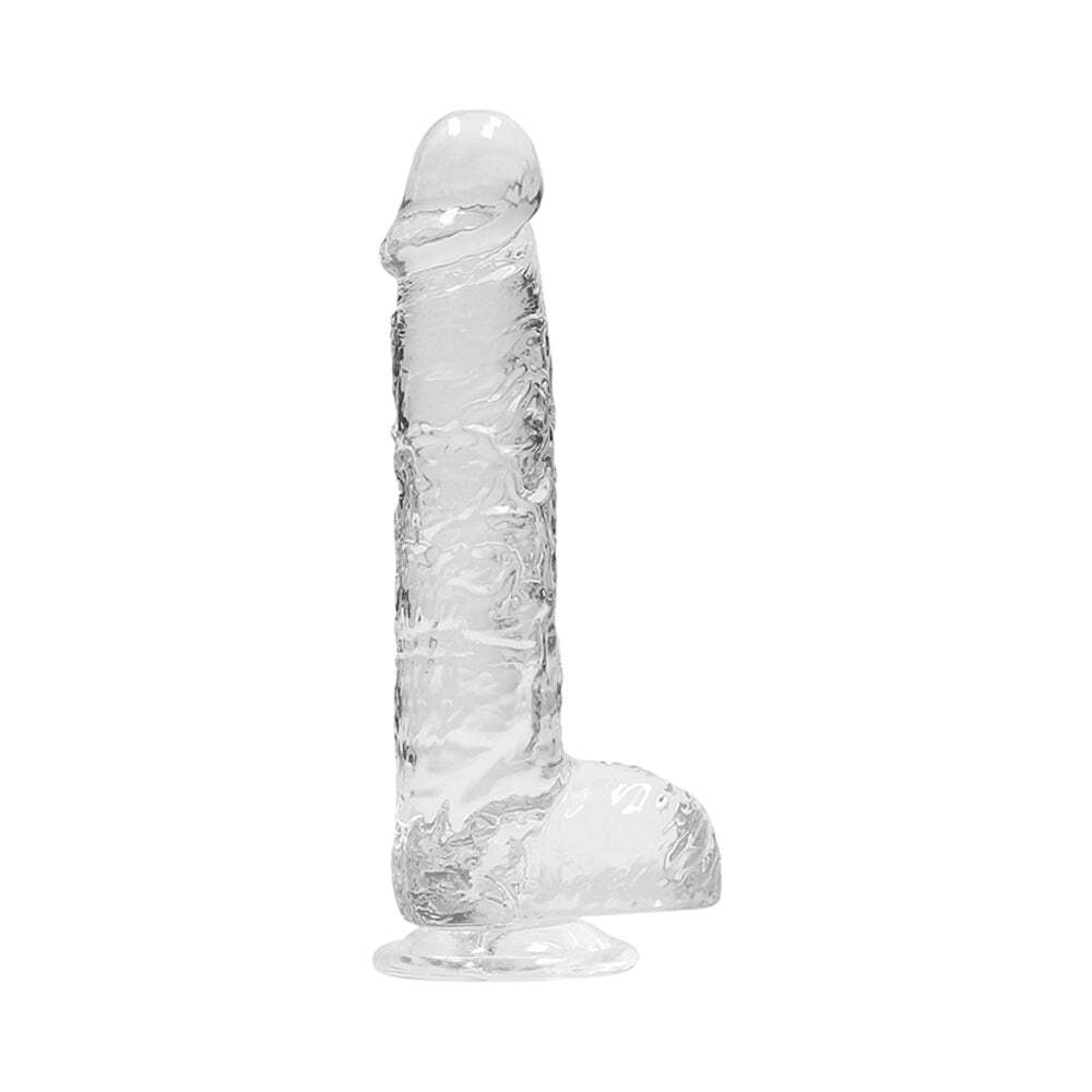 6 inch Dildo from Shots in Clear designed for anal sex with Her or Him