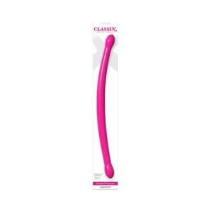 17.25 inch Dildo Pipedream Hot Pink Magenta Fuchsia Classix Double Whammy Flexible Dual Ended