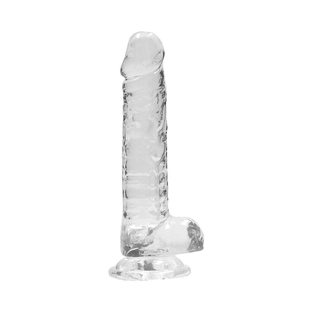 7 inch Dildo from Shots in Clear designed for anal sex with Her or Him