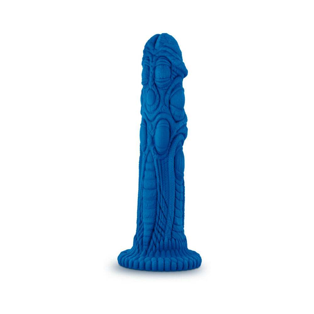 7.5 inch Dildo from Blush in Blue designed for anal sex with Her or Him