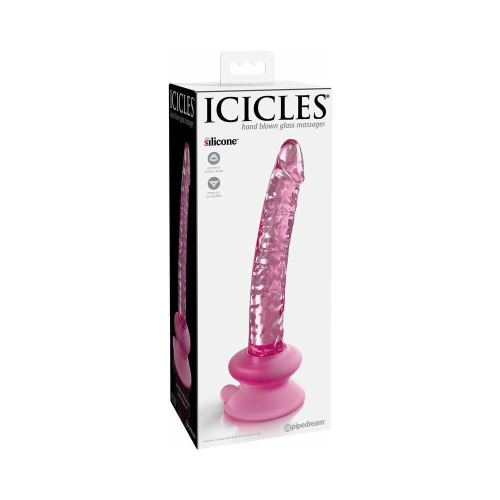 7 inch Dildo by Pipedream in Light Pink shown for use by Her or Him