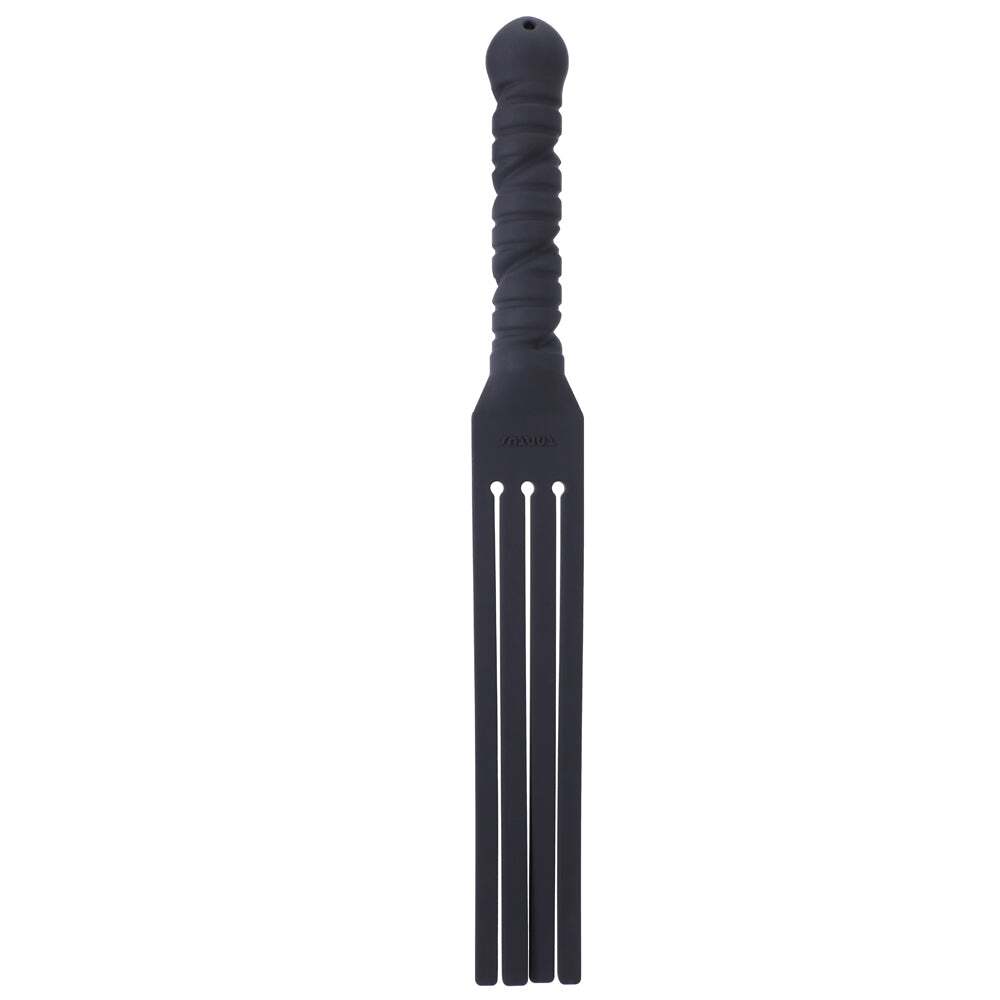 Dildo by Tantus in Black shown for use by Her or Him