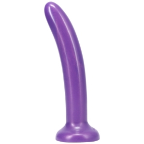 Dildo by Tantus in Purple shown for use by Her or Him