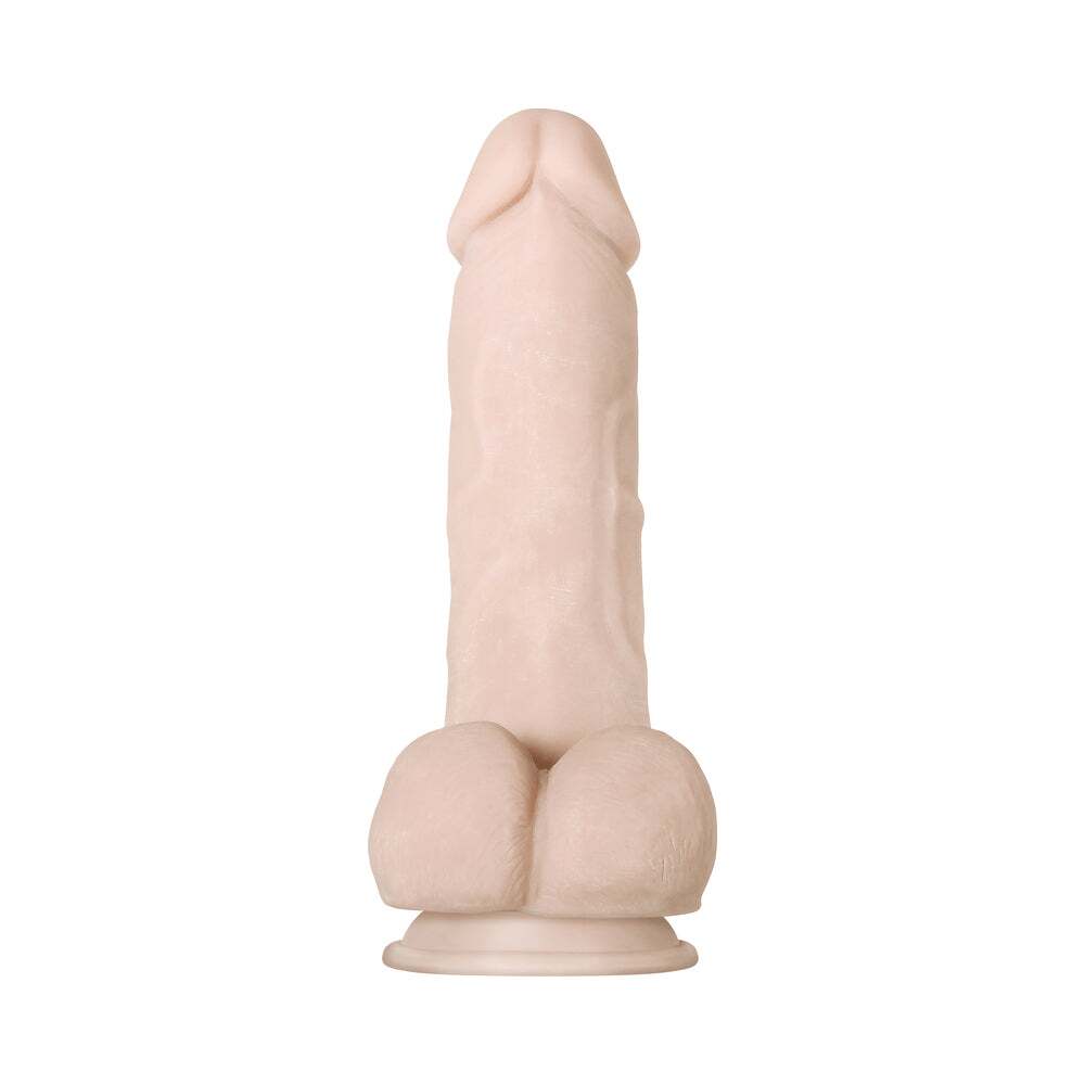 8.5 inch Dildo from Evolved in Vanilla Ivory Beige designed for anal sex with Her or Him