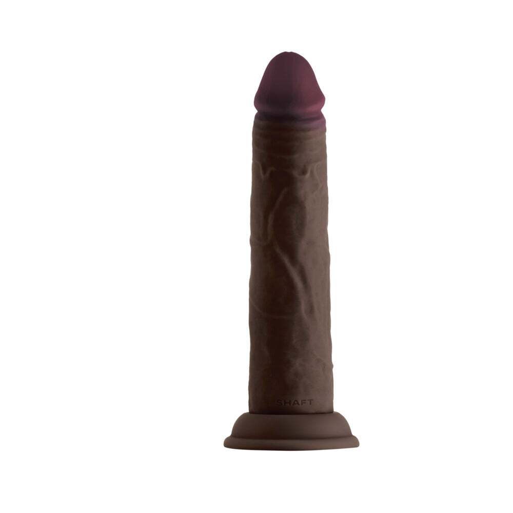 8.5 inch Dildo from Shaft in Dark Brown designed for anal sex with Her or Him