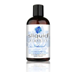 8.5 oz Organic Lube Sliquid Organics Natural