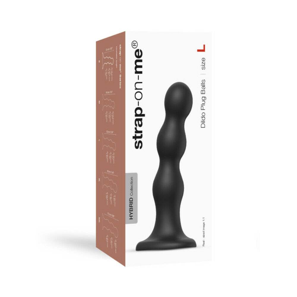 Dildo by Lovely Planet in Black shown for use by Her or Him