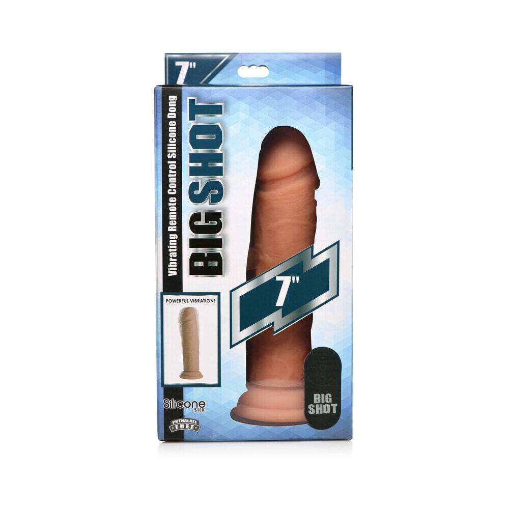 7 inch Dildo by Curve Novelties in Vanilla Ivory Beige shown for use by Her or Him