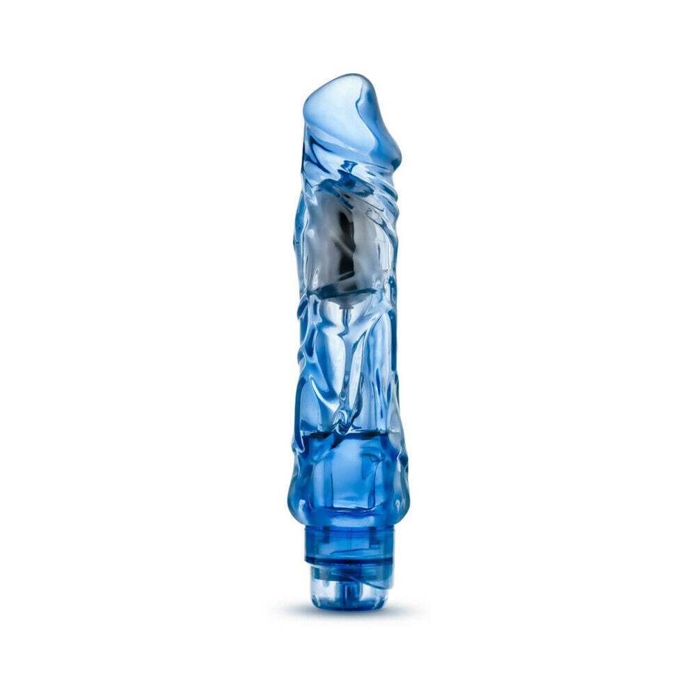 9 inch Dildo from Blush in Blue designed for anal sex with Her or Him