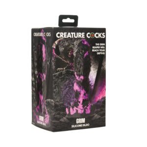 Dildo XR Brands Multi-Color Creature Cocks Grim Silicone