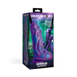 Dildo XR Brands Purple Creature Cocks Octophallus Silicone