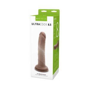 8.5 inch Dildo Me You Us Brown Chocolate Cocoa Ultra Cock Realistic Caramel