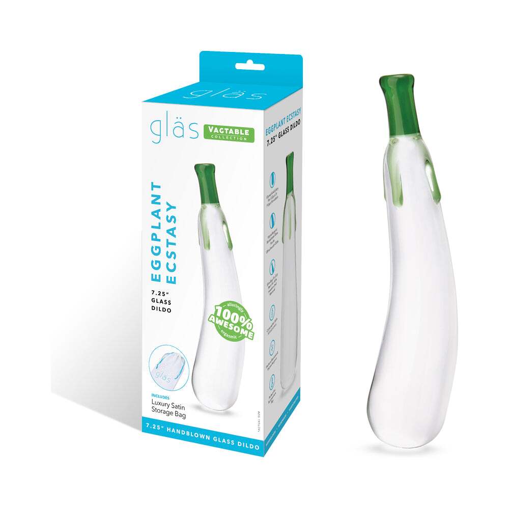 7.25 inch Dildo by Electric Eel in  shown for use by Her or Him