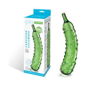 8.25 inch Dildo Electric Eel  Glas Caressing Cucumber Glass