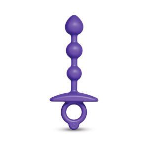 Anal Lube B-Vibe Butties Zip Silicone Anal Bead