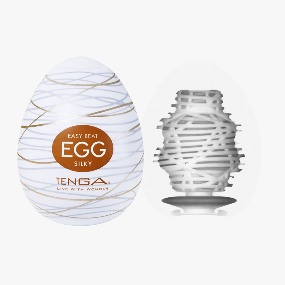 Close-up of  Anal Lube by TENGA designed for comfortable, cushioned glide