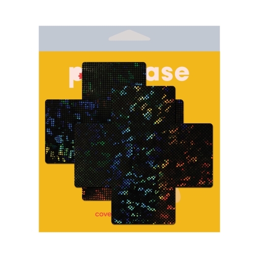 Wearing Plus X Black Disco Ball Breast Cover nipples covers by Pastease can be fun and sexy!