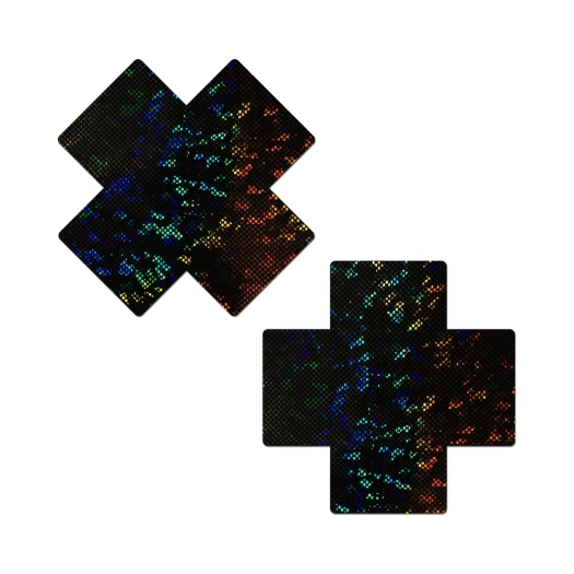 Feel sexy wearing sexy nipple covers  Plus X Black Disco Ball Breast Cover! Wearing Plus X Black Disco Ball Breast Cover nipples covers by Pastease can be fun and sexy!