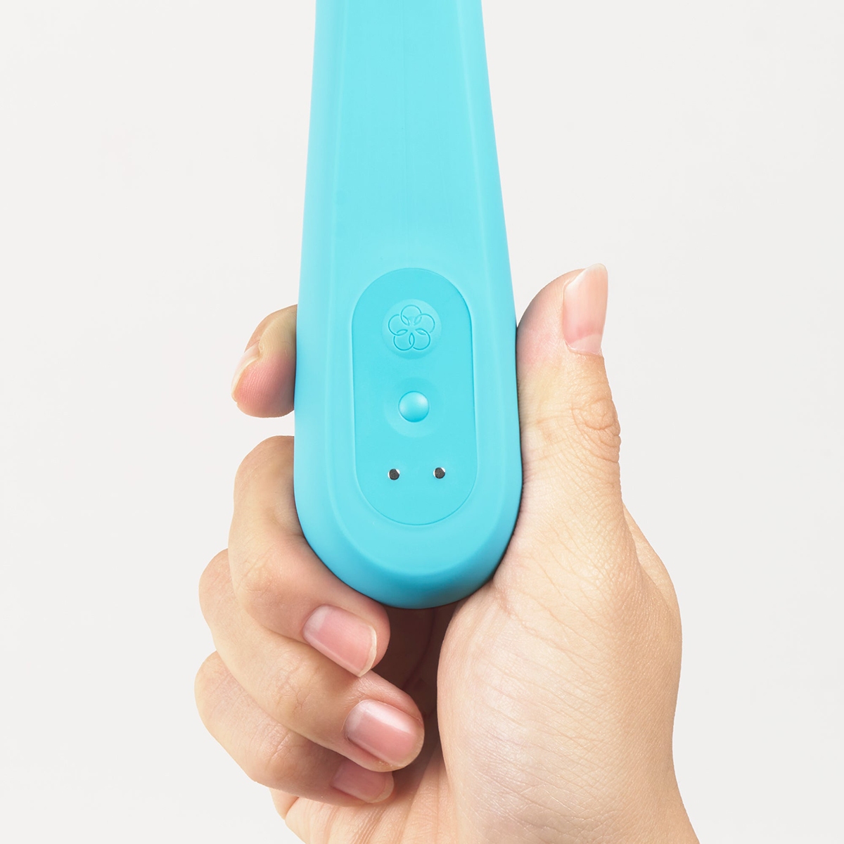 Close-up of the  TENGA vibrator for texture detail