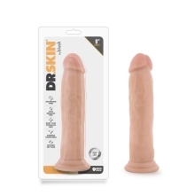 9 inch Dildo by Blush in Vanilla Ivory Beige shown for use by Her or Him
