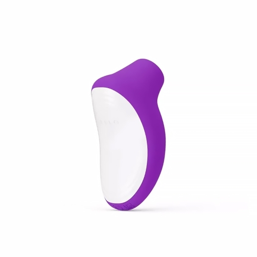 Close-up of the  LELO vibrator for texture detail