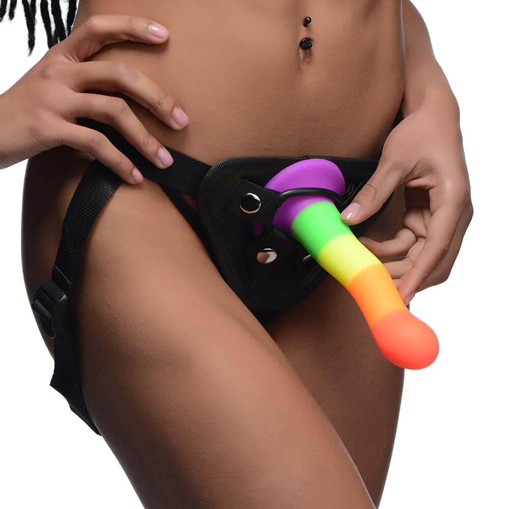 Dildo from XR Brands in  pictured for anal pleasure for Her or Him