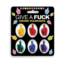 Buy  FU Finger Drink Markers book for her.