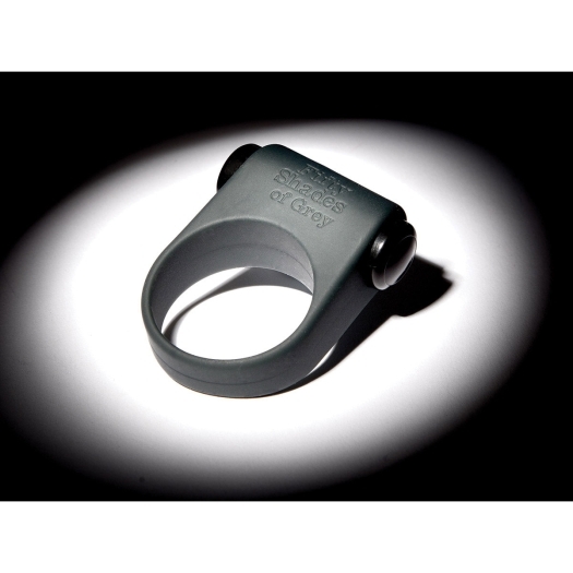 Close-up of the  Fifty Shades of Grey vibrator for texture detail